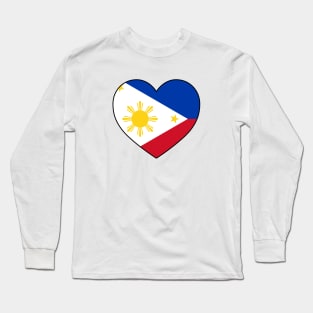 Heart - Philippines Long Sleeve T-Shirt